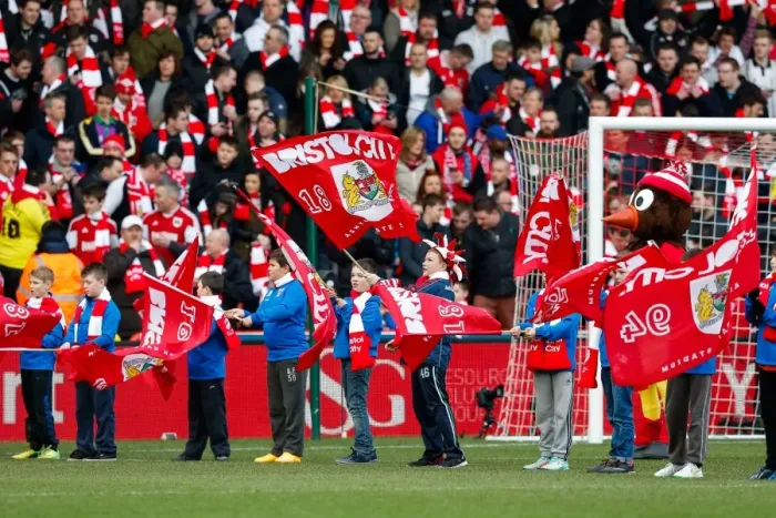 Framed Print : FA Cup Fourth Round: Guard of Honor at Ashton Gate Stadium - Bristol City vs. West Ham United Framed Print : FA Cup Fourth Round: Guard of Honor at Ashton Gate Stadium - Bristol City vs. West Ham United