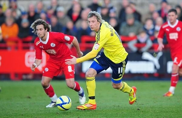 FA Cup: Martyn Woolford of Bristol City Against Crawley Town, 07 / 01 / 2012