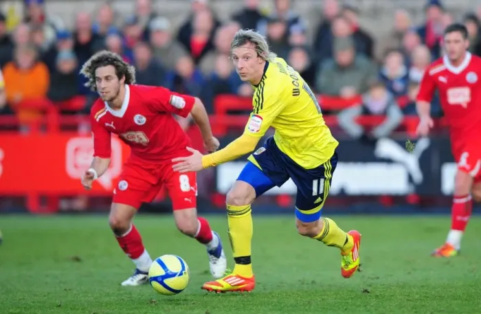 Framed Print : FA Cup: Martyn Woolford of Bristol City Against Crawley Town, 07 / 01 / 2012 Framed Print : FA Cup: Martyn Woolford of Bristol City Against Crawley Town, 07 / 01 / 2012