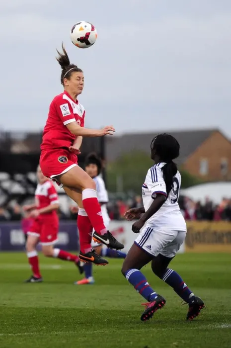 Framed Print : FA Womens Super League: Thrilling Clash between Bristol Academy and Chelsea Ladies at Gifford Stadium Framed Print : FA Womens Super League: Thrilling Clash between Bristol Academy and Chelsea Ladies at Gifford Stadium