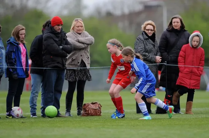 Framed Print : FA WSL Youth: Bristol Academy vs. Chelsea Ladies Clash at Gifford Stadium