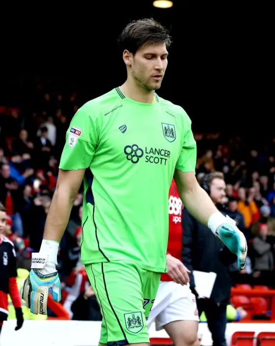 Framed Print : Fabian Giefer Makes Debut: Nottingham Forest vs. Bristol City, 21st January 2017 - Bristol City's Goalkeeper in Action Framed Print : Fabian Giefer Makes Debut: Nottingham Forest vs. Bristol City, 21st January 2017 - Bristol City's Goalkeeper in Action