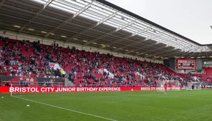 Framed Print : Fans Pack Ashton Gate Stadium for Bristol City vs. Nottingham Forest Sky Bet Championship Match Framed Print : Fans Pack Ashton Gate Stadium for Bristol City vs. Nottingham Forest Sky Bet Championship Match