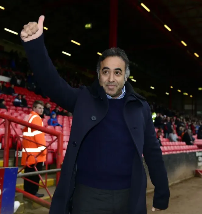 Framed Print : Fawaz Al Hasawi Welcomes Nottingham Forest Fans at Ashton Gate Framed Print : Fawaz Al Hasawi Welcomes Nottingham Forest Fans at Ashton Gate
