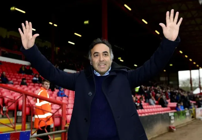 Framed Print : Fawaz Al Hasawi Welcomes Nottingham Forest Fans at Ashton Gate Before Bristol City Match Framed Print : Fawaz Al Hasawi Welcomes Nottingham Forest Fans at Ashton Gate Before Bristol City Match