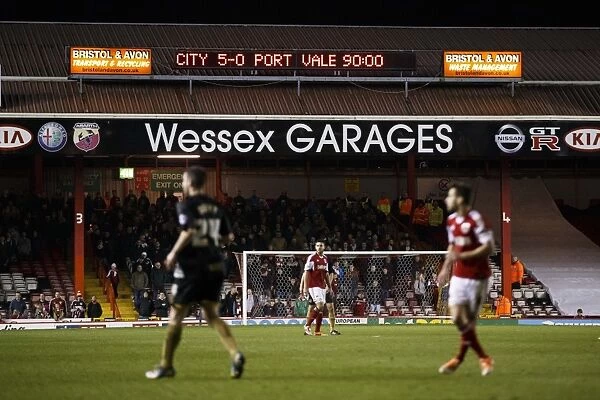 Five-Star Victory: Bristol City's Dominant 5-0 Win Over Port Vale at Ashton Gate, March 2014