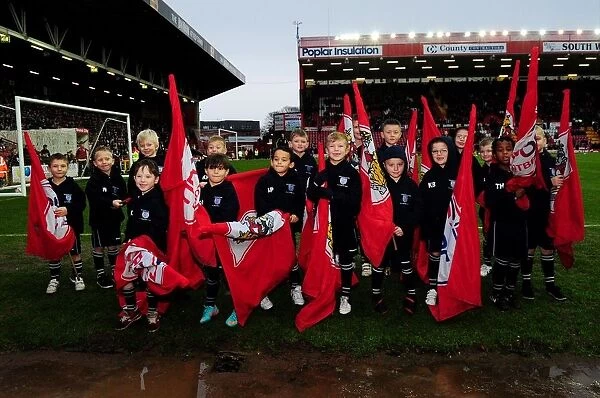 Flag-Bearing Fans at Ashton Gate: Bristol City vs. Peterborough United, Championship Match (December 2012)