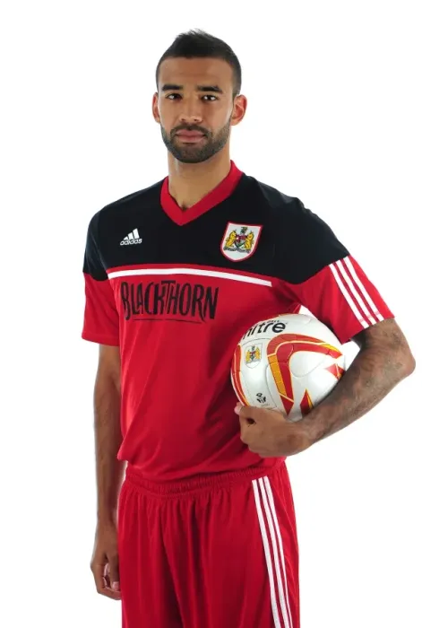 Framed Print : Focused Leadership: Liam Fontaine, Captain of Bristol City Football Club, at Ashton Gate Stadium (Pre-Season Team Photo)