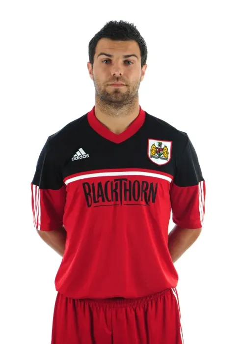 Framed Print : Focused Leadership: Liam Fontaine, Captain of Bristol City Football Club, at Ashton Gate Stadium (Pre-Season Team Photo)