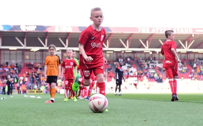 Framed Print : Football Rivalry in Action: Bristol City vs. Wolverhampton Wanderers Mascot Showdown, Sky Bet Championship (April 2017)