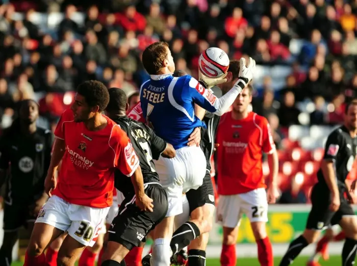 Framed Print : A Football Rivalry: Barnsley vs. Bristol City - Season 09-10