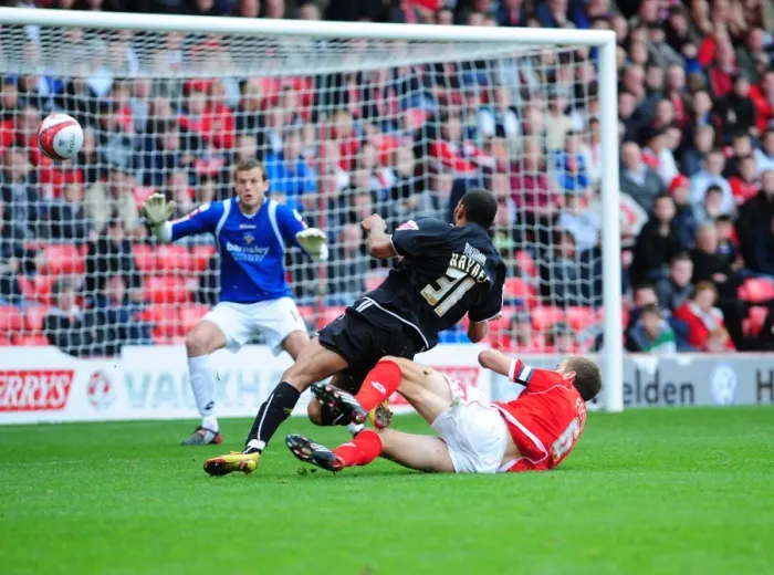 Framed Print : A Football Rivalry: Barnsley vs. Bristol City - Season 09-10