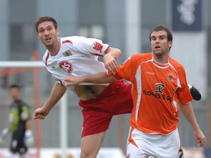 Framed Print : A Football Rivalry: Blackpool vs. Bristol City - Season 08-09