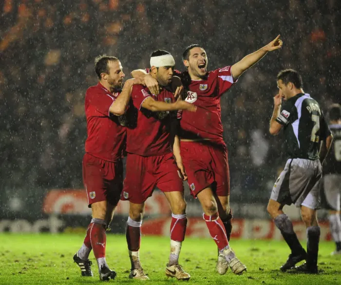 Framed Print : Football Rivalry: Bristol City vs. Plymouth Argyle - Season 08-09