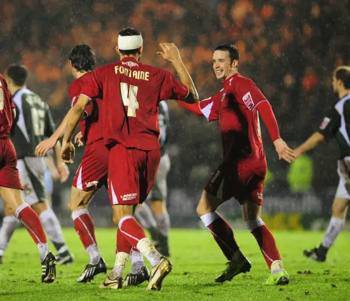 Framed Print : A Football Rivalry: Bristol City vs. Plymouth Argyle - Season 08-09: Clash of South West Giants