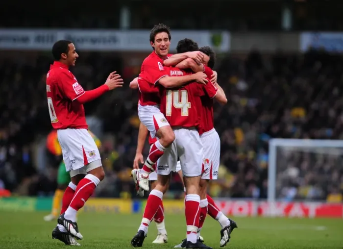 Framed Print : A Football Rivalry: Bristol City vs. Norwich City - Season 08-09 Framed Print : A Football Rivalry: Bristol City vs. Norwich City - Season 08-09
