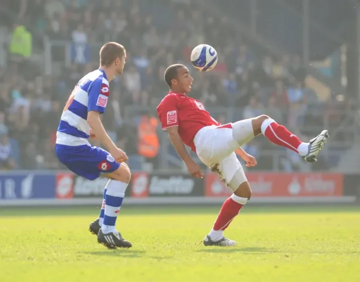 Framed Print : A Football Rivalry: Bristol City vs. QPR - Season 08-09 Framed Print : A Football Rivalry: Bristol City vs. QPR - Season 08-09