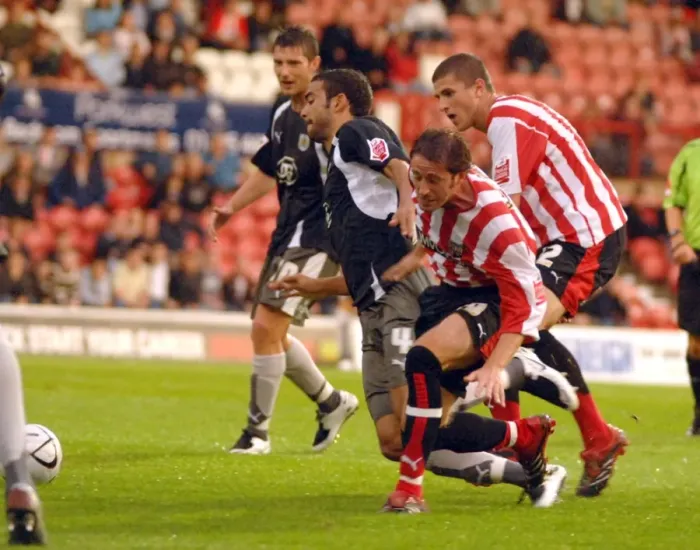 Framed Print : A Football Rivalry: Bristol City vs. Brentford - Season 07-08