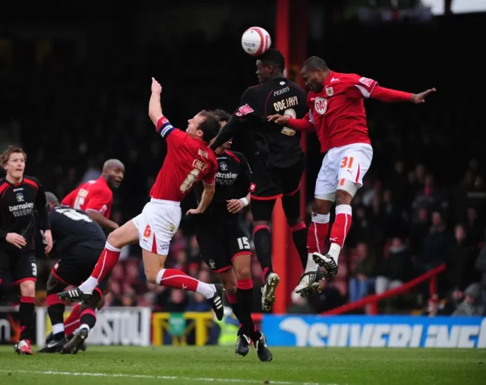 Framed Print : Football Rivalry: Bristol City vs Barnsley - Season 08-09