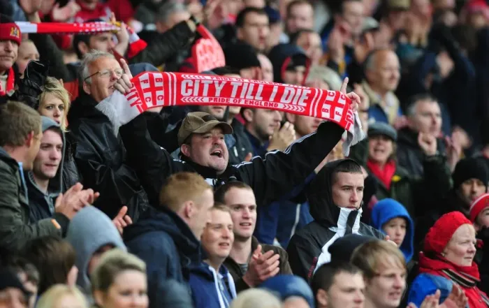 Framed Print : Football Rivalry: Bristol City vs Coventry City Clash at Ashton Gate Stadium - April 9, 2012