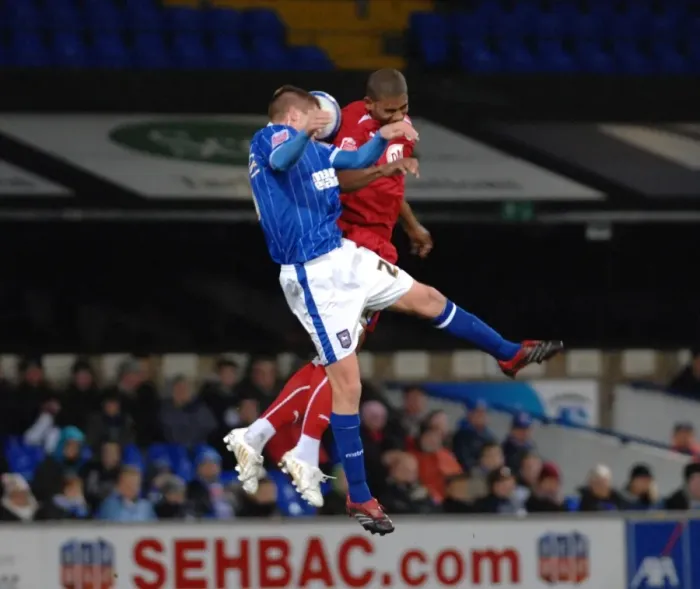 Framed Print : A Football Rivalry: Bristol City vs Ipswich Town - Season 08-09