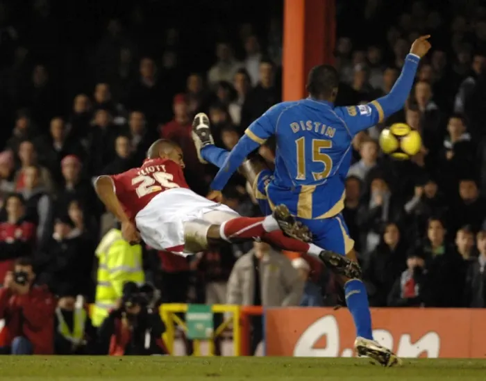 Framed Print : A Football Rivalry: Bristol City vs Portsmouth, Season 08-09