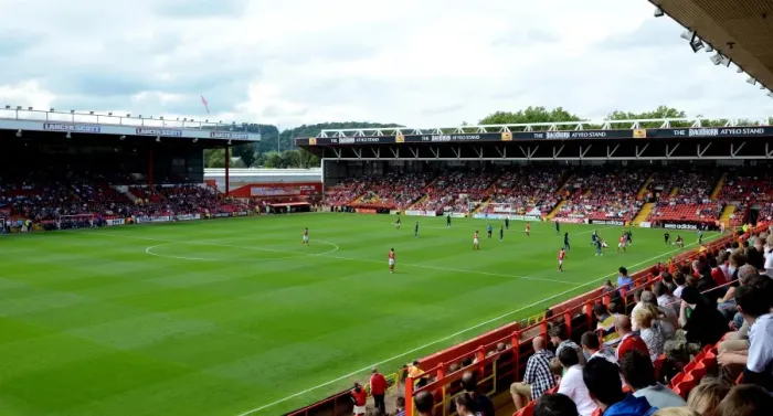 Framed Print : Football Rivalry: Bristol City vs Portsmouth - Season 11-12