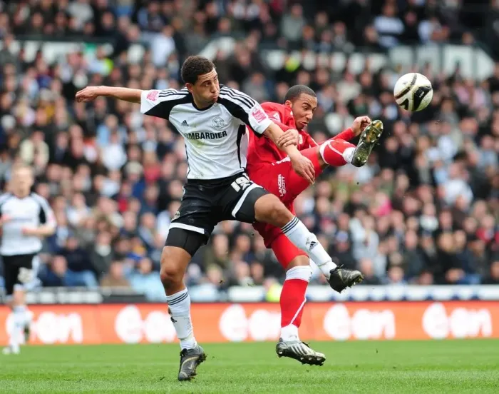 Framed Print : A Football Rivalry: Derby County vs. Bristol City - Season 08-09