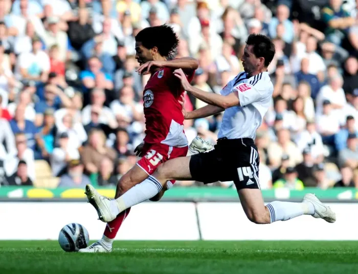 Framed Print : A Football Rivalry: Derby County vs. Bristol City - Season 09-10