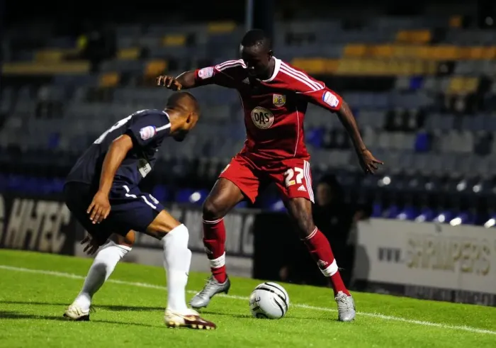 Framed Print : A Football Rivalry: Southend United vs. Bristol City - Season 10-11