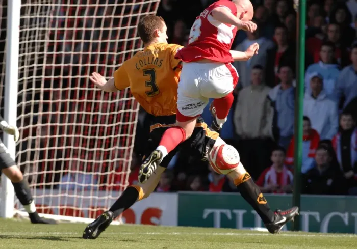 Framed Print : Football Rivalry: Steve Brooker in Action - Bristol City vs. Wolverhampton Wanderers Framed Print : Football Rivalry: Steve Brooker in Action - Bristol City vs. Wolverhampton Wanderers
