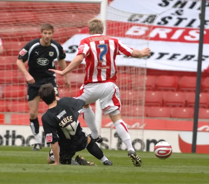 Framed Print : A Football Rivalry: Stoke City vs. Bristol City - Season 07-08 Framed Print : A Football Rivalry: Stoke City vs. Bristol City - Season 07-08