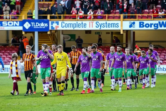 Framed Print : Football Rivalry at Valley Parade: Bradford City vs. Bristol City (Sky Bet League One Promotion) Framed Print : Football Rivalry at Valley Parade: Bradford City vs. Bristol City (Sky Bet League One Promotion)