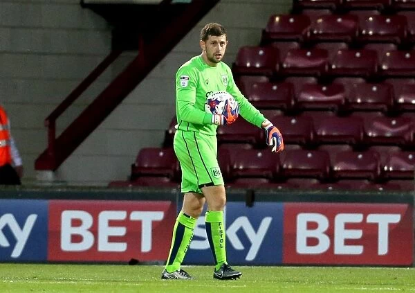 Frank Fielding of Bristol City in Action at Scunthorpe United, EFL Cup 2016
