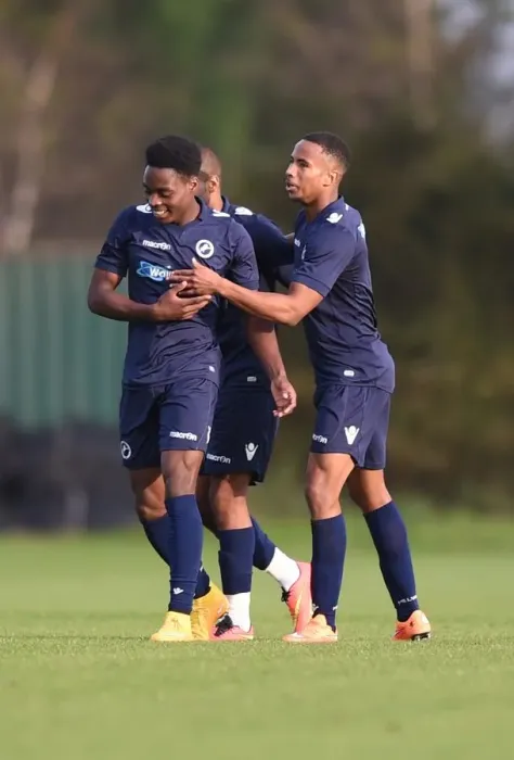 Framed Print : Fred Onyedinma Scores the Winning Goal for Millwall U21s Against Bristol City Framed Print : Fred Onyedinma Scores the Winning Goal for Millwall U21s Against Bristol City
