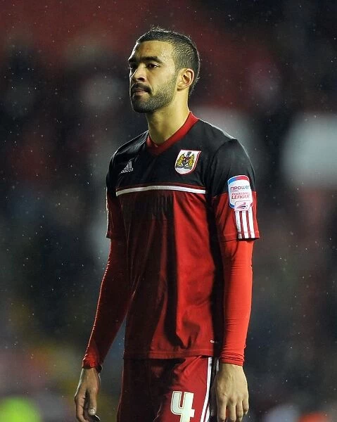 Frustrated Captain: Liam Fontaine Leaves the Pitch - Bristol City vs Derby County, Championship Football Match, Ashton Gate Stadium
