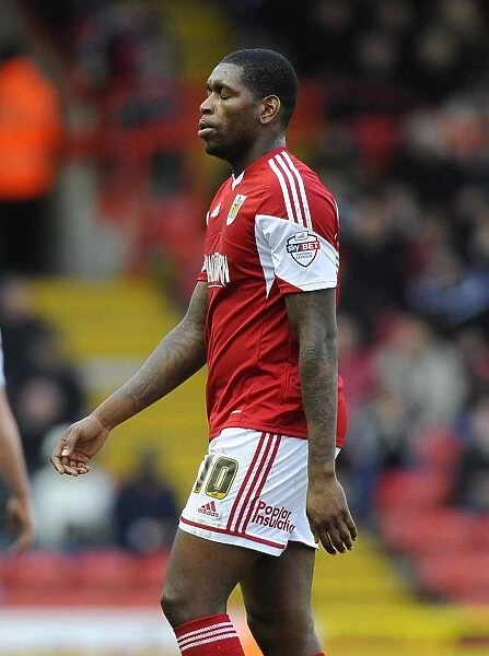 Frustration for Jay Emmanuel-Thomas as Bristol City Face MK Dons in League One