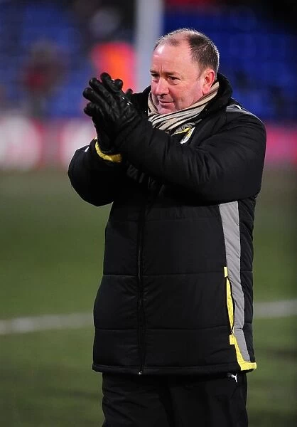 Gary Johnson and Bristol City Face Crystal Palace in Championship Football Match at Selhurst Park - March 9, 2010