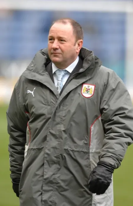 Framed Print : Gary Johnson Leads the Charge: A Football Battle - Leicester City vs. Bristol City