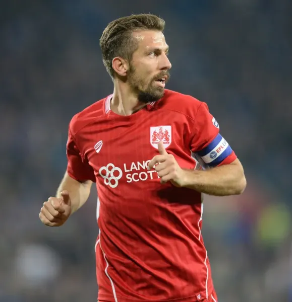 Bristol City Football Club Print Gary O'Neil in Art