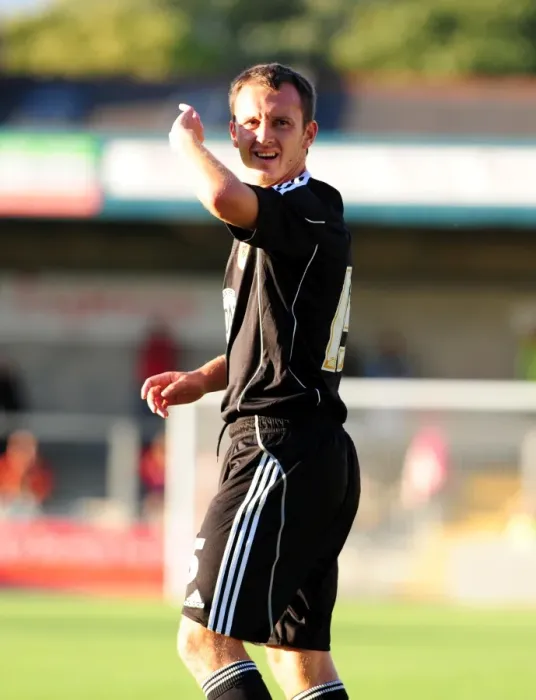 Framed Print : Gavin Williams in Action: Torquay vs. Bristol City