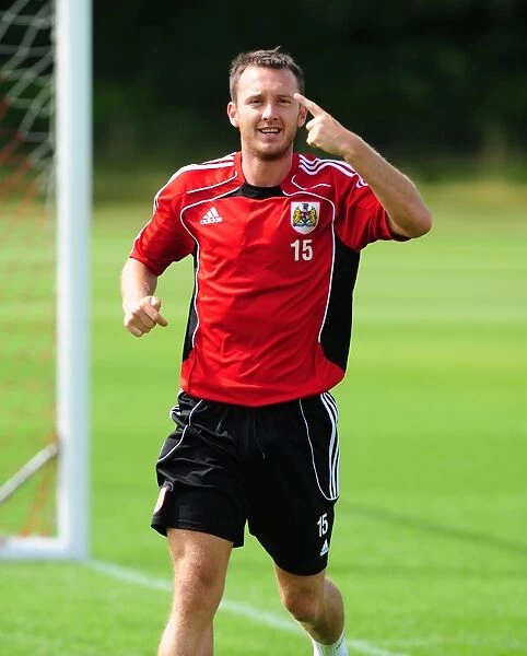 Gavin Williams of Bristol City FC in Pre-Season Training