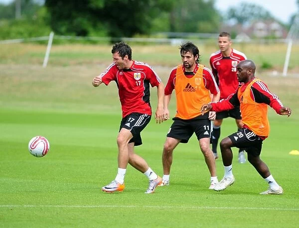 Gearing Up: Bristol City First Team's Pre-Season Training for Season 10-11