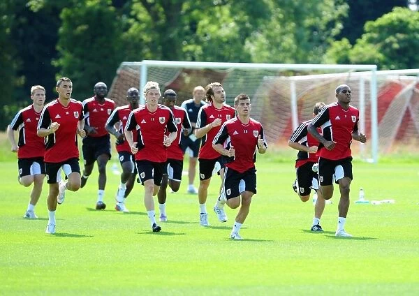 Gearing Up: Intense Pre-season Training with Bristol City First Team (2011-12)