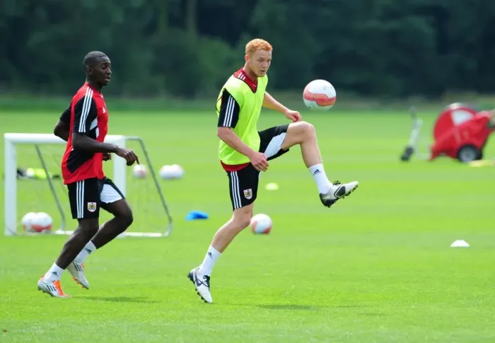 Framed Print : Gearing Up: Ryan Taylor's Intense Pre-Season Training with Bristol City Framed Print : Gearing Up: Ryan Taylor's Intense Pre-Season Training with Bristol City