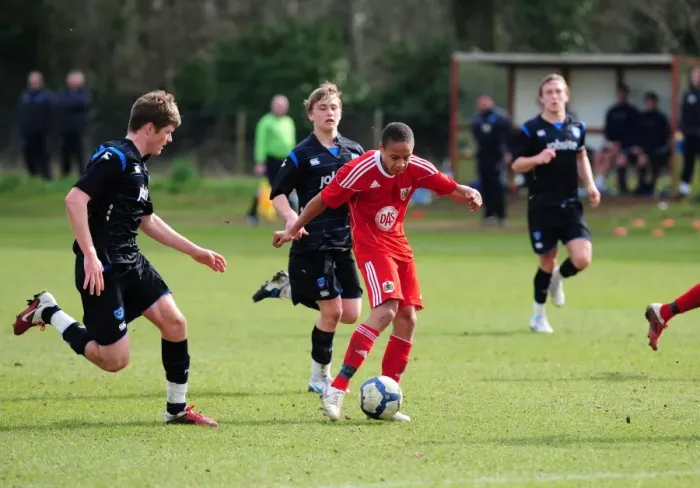 Framed Print : Next Gen Clash: Bristol City Academy vs Portsmouth Academy (Season 10-11) Framed Print : Next Gen Clash: Bristol City Academy vs Portsmouth Academy (Season 10-11)