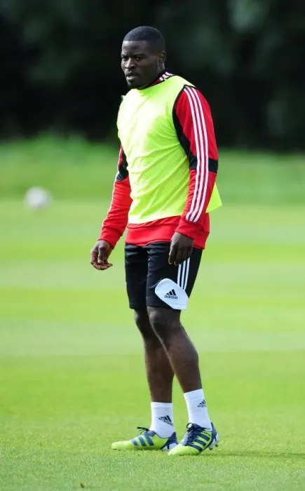 Framed Print : George Elokobi Prepares for Loan Move: Training with Bristol City Framed Print : George Elokobi Prepares for Loan Move: Training with Bristol City