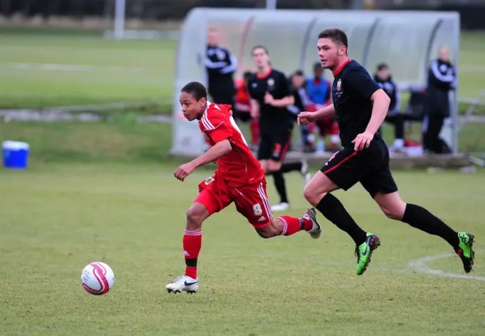 Framed Print : A Glimpse into the Future: Bristol City Res vs Southampton Res - Season 10-11