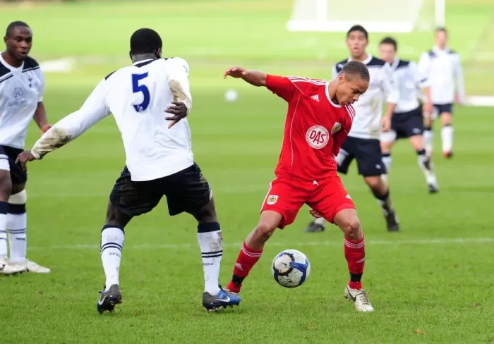 Framed Print : A Glimpse into the Future: Bristol City U18 vs. Tottenham Hotspur U18 - Season 10-11 Framed Print : A Glimpse into the Future: Bristol City U18 vs. Tottenham Hotspur U18 - Season 10-11