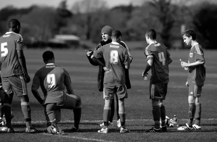 Framed Print : A Glimpse into the Future: Bristol City U18 vs. Tottenham Hotspur U18 - Season 10-11